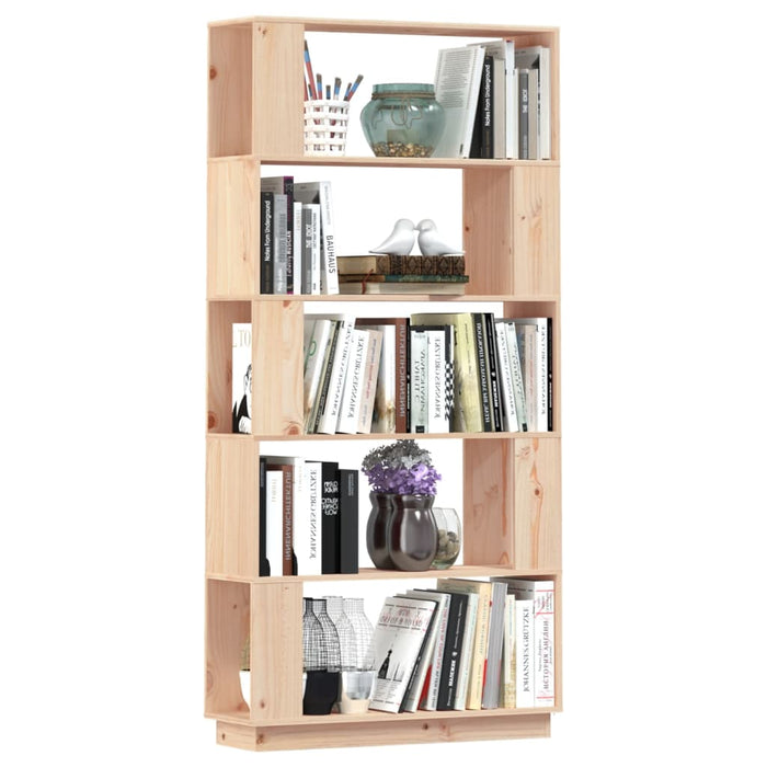 Libreria/Divisorio 80x25x163,5 cm Legno Massello di Pino cod mxl 33766