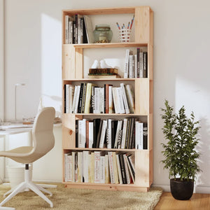 Libreria/Divisorio 80x25x163,5 cm Legno Massello di Pino cod mxl 33766