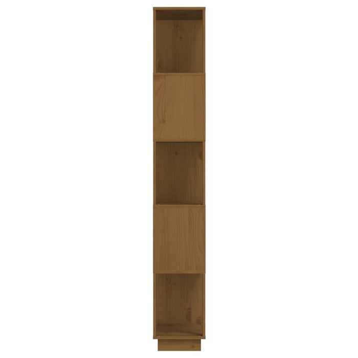 Libreria/Divisorio Miele 80x25x163,5 cm Legno Massello