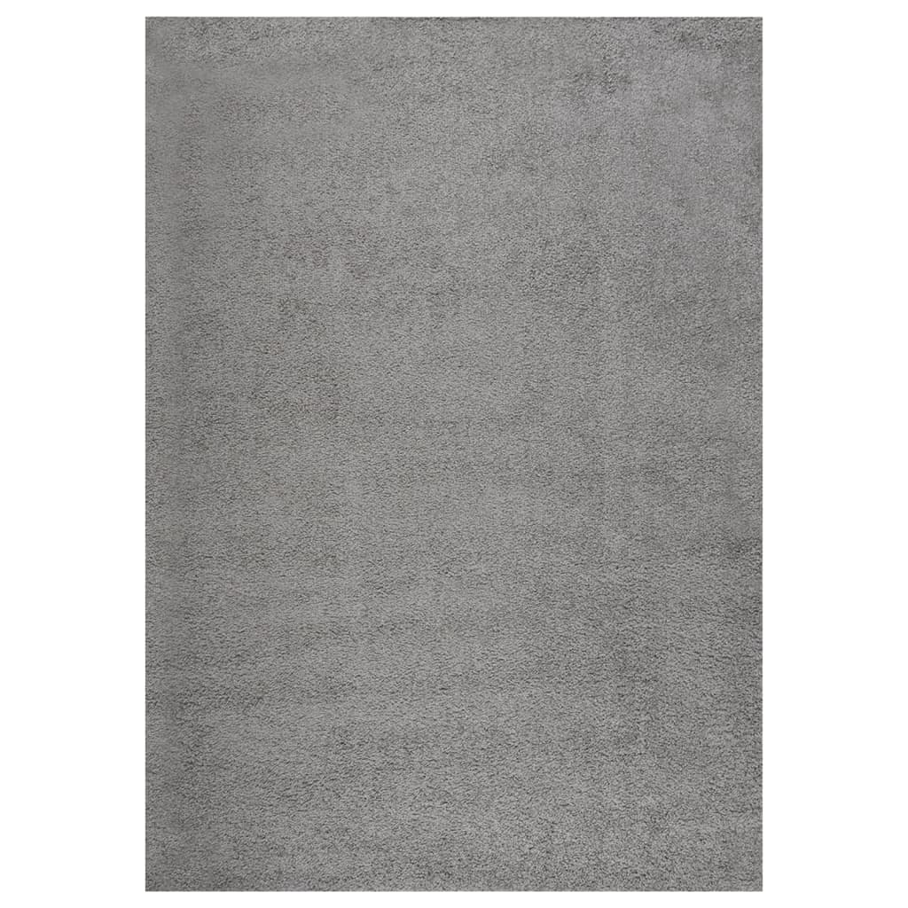 Tappeto Shaggy a Pelo Alto Grigio 120x170 cm cod mxl 69668