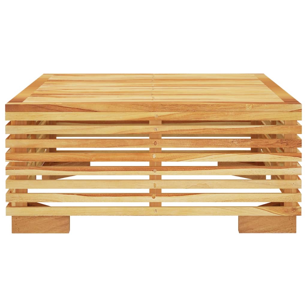 Tavolino da Giardino 69,5x69,5x31 cm in Legno Massello di Teak 319162