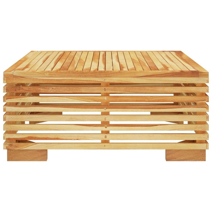 Tavolino da Giardino 69,5x69,5x31 cm in Legno Massello di Teak 319162