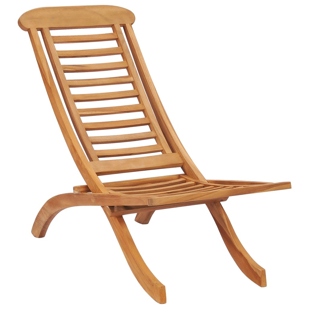 Sedia da Giardino Pieghevole 50x90x69 cm Legno Massello di Teak 319163