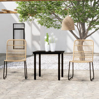 Set Mobili da Pranzo da Giardino 3 pz Rovere 3099161