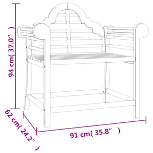 Set Salotto per Giardino 4pz Legno Massello di Teak 3100779