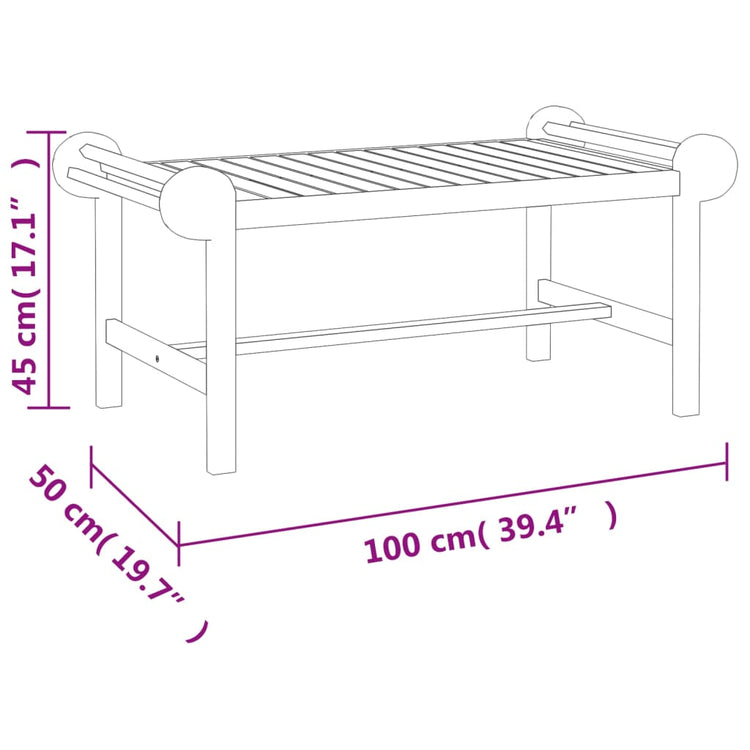 Set Salotto per Giardino 4pz Legno Massello di Teak 3100779