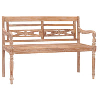 Set Salotto per Giardino 4pz Legno Massello di Teak 3100780