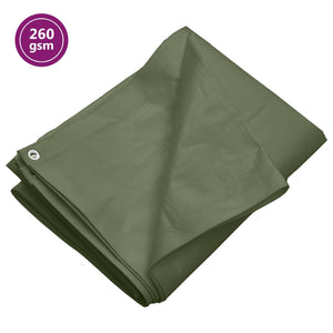 Telone 260 g/m² 3x5 m Verde HDPE cod mxl 63451