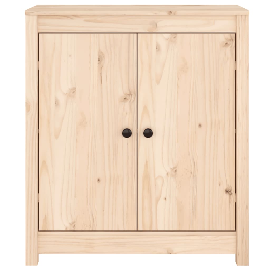 Credenza 70x35x80 cm in Legno Massello di Pino 813719