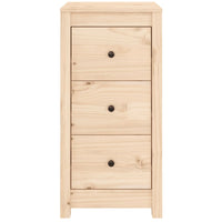 Credenze 2 pz 40x35x80 cm in Legno Massello di Pino 813740