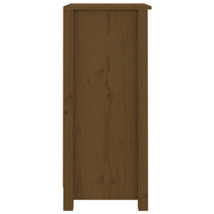 Credenze 2 pz Miele 40x35x80 cm in Legno Massello di Pino cod mxl 22975