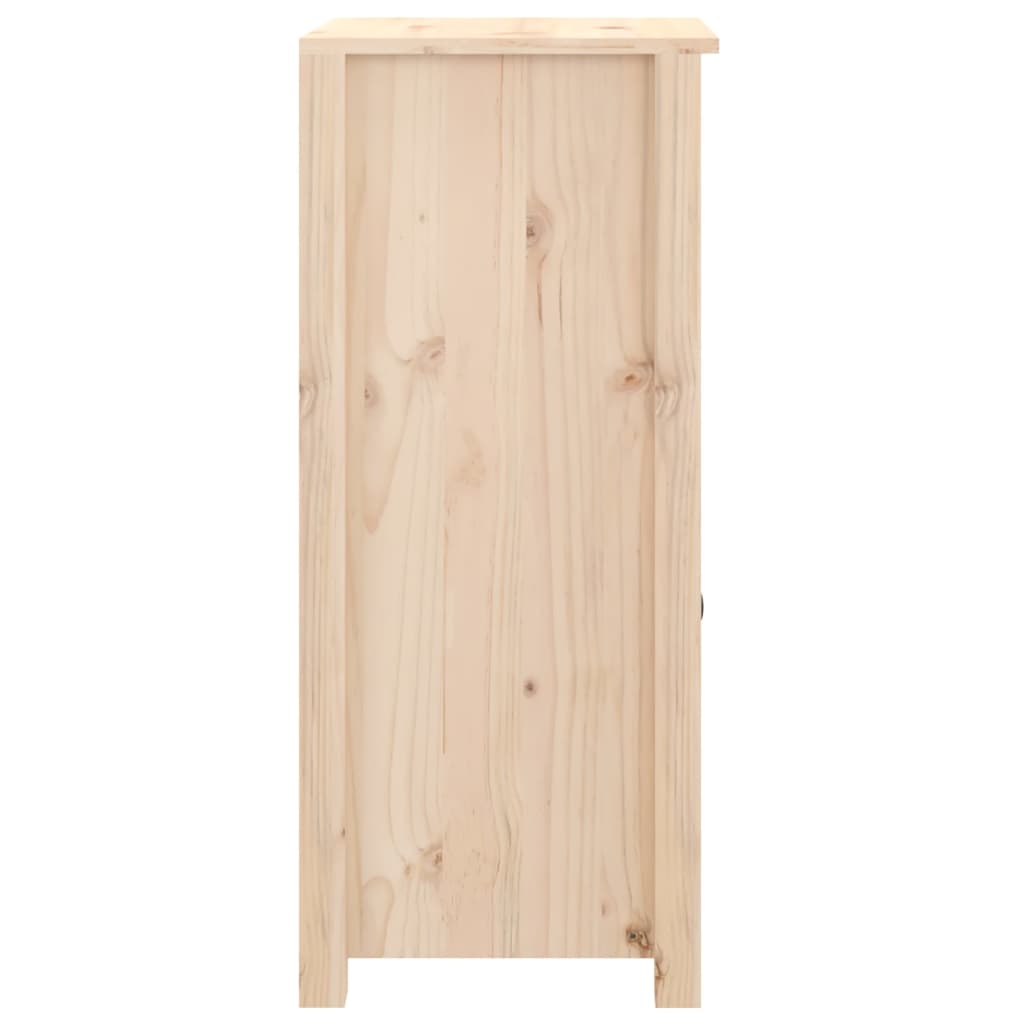 Credenze 2 pz 40x35x80 cm in Legno Massello di Pino 813755