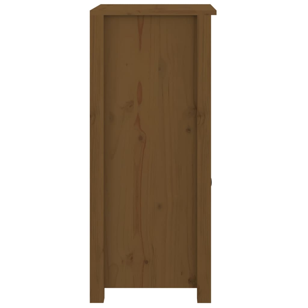 Credenze 2 pz Miele 40x35x80 cm in Legno Massello di Pino cod mxl 24998