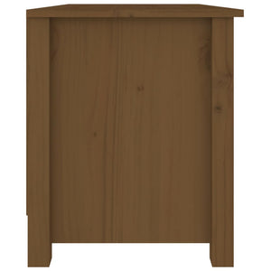 Scarpiera Miele 70x38x45,5 cm in Legno Massello di Pino cod mxl 39081