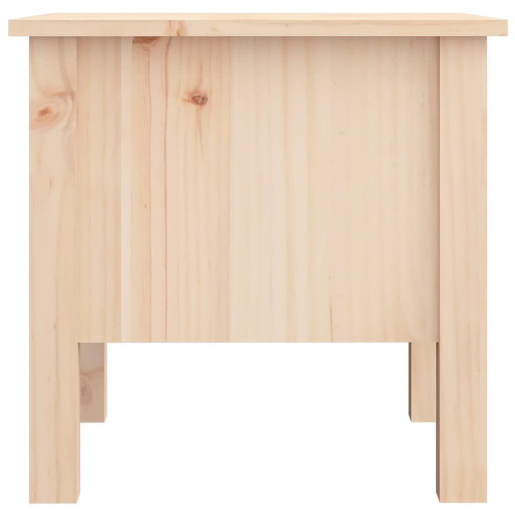 Tavolino 40x40x39 cm Legno Massello di Pino 813784