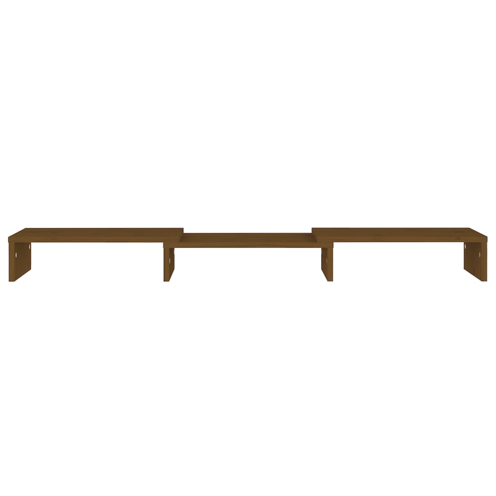 Supporto per Monitor Miele 80x24x10,5 cm Legno Massello di Pino 813942