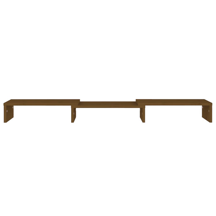 Supporto per Monitor Miele 80x24x10,5 cm Legno Massello di Pino 813942