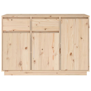 Credenza 110x34x75 cm in Legno Massello di Pino