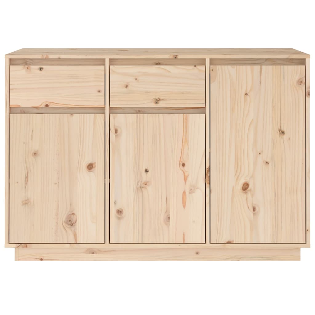 Credenza 110x34x75 cm in Legno Massello di Pino 814329