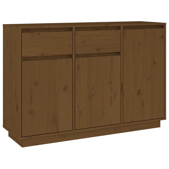 Credenza Miele 110x34x75 cm in Legno Massello di Pino 814332