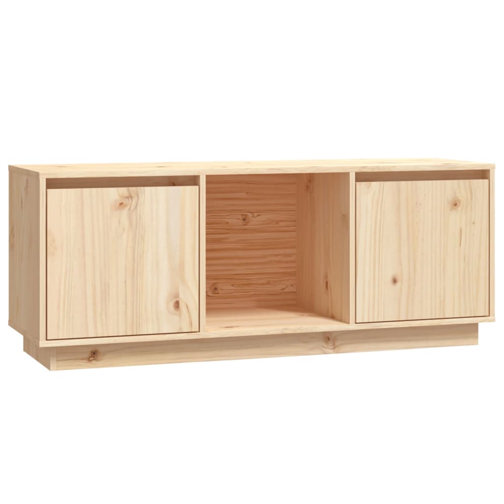 Mobile Porta TV 110,5x35x44 cm in Legno Massello di Pino    cod mxl 19546