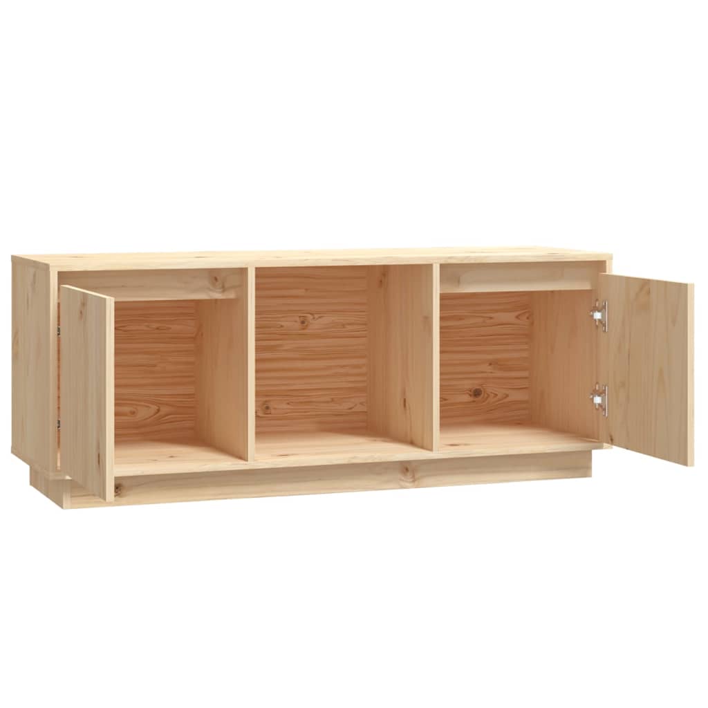 Mobile Porta TV 110,5x35x44 cm in Legno Massello di Pino    cod mxl 19546