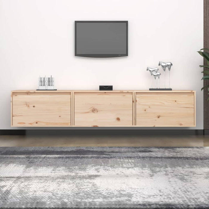 Mobili Porta TV 3 pz in Legno Massello di Pino cod mxl 13727