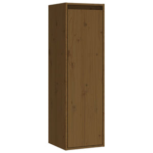 Mobili Porta TV 3 pz Miele in Legno Massello di Pino 3100162