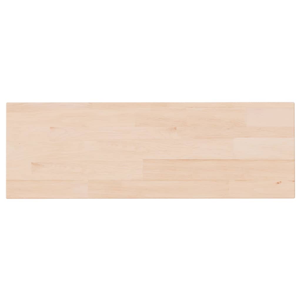 Ripiano 60x20x1,5 cm Legno Massello di Rovere Non Trattato