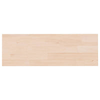 Ripiano 60x20x1,5 cm Legno Massello di Rovere Non Trattato