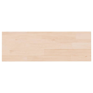 Ripiano 60x20x1,5 cm Legno Massello di Rovere Non Trattato