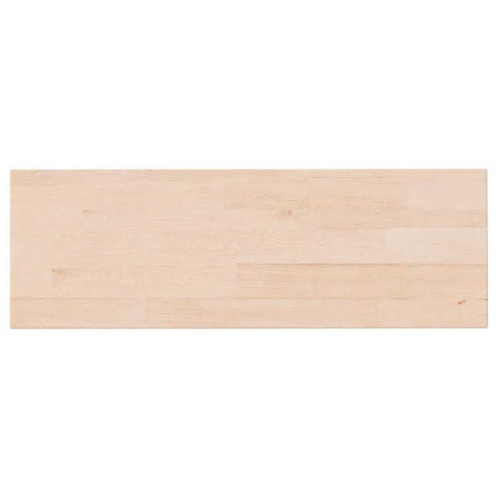 Ripiano 60x20x1,5 cm Legno Massello di Rovere Non Trattato