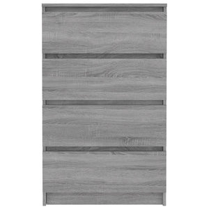 Credenza Grigio Sonoma 60x35x98,5 cm in Legno Multistrato cod mxl 11631