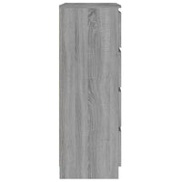 Credenza Grigio Sonoma 60x35x98,5 cm in Legno Multistrato cod mxl 11631