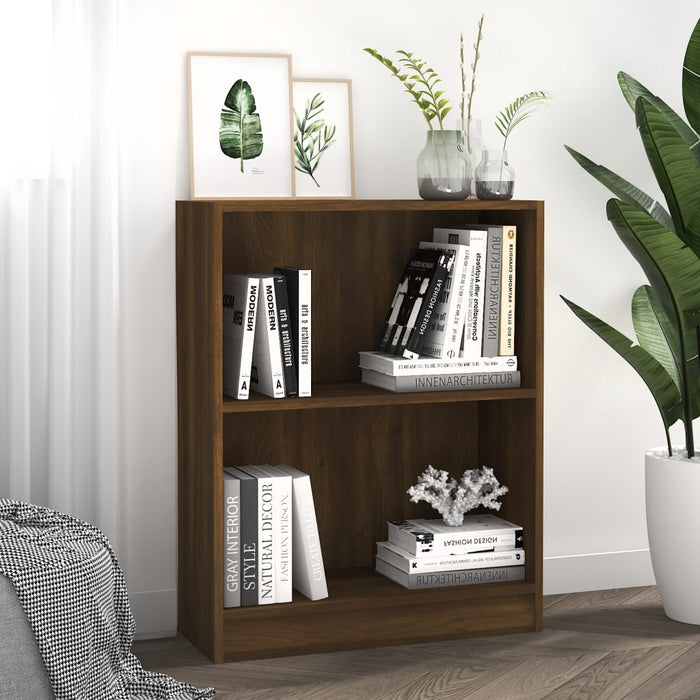 Libreria Rovere Marrone 60x24x74,5 cm in Legno Multistrato 815086