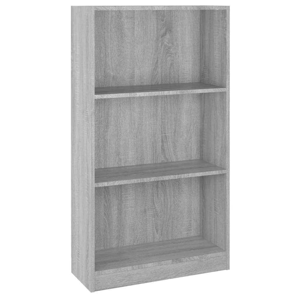 Libreria Grigio Sonoma 60x24x109 cm in Legno Ingegnerizzato cod mxl 17671