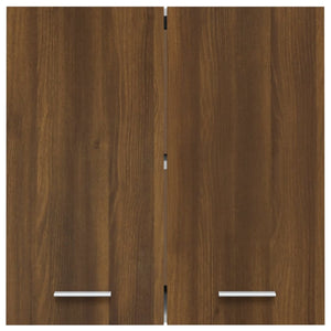 Mobile Pensile Rovere Marrone 60x31x60 cm Legno Ingegnerizzato 815113