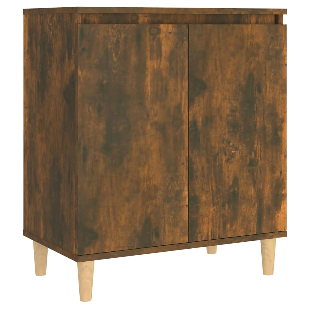 Credenza Rovere Fumo 60x35x70 cm in Legno Multistrato cod mxl 23826