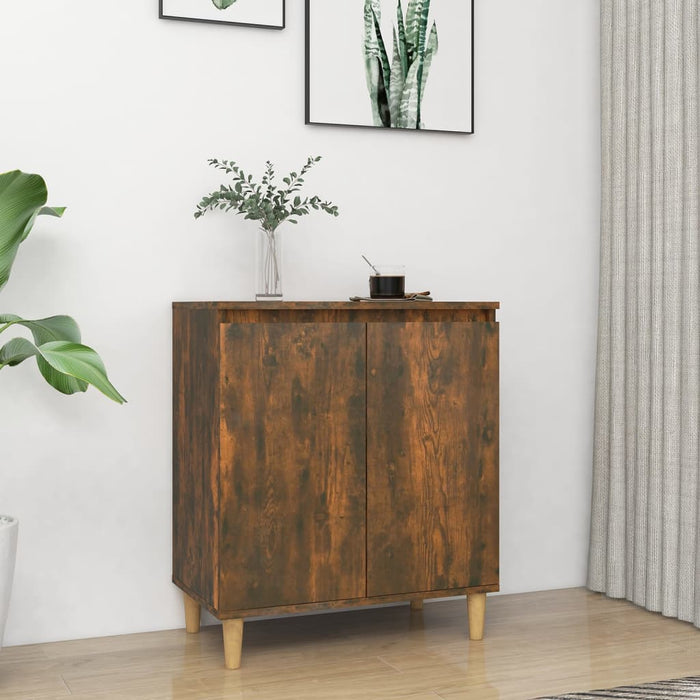 Credenza Rovere Fumo 60x35x70 cm in Legno Multistrato cod mxl 23826