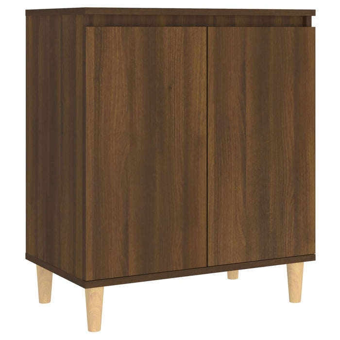 Credenza Rovere Marrone 60x35x70 cm in Legno Ingegnerizzato