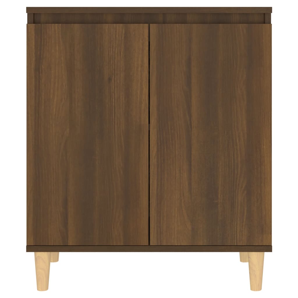 Credenza Rovere Marrone 60x35x70 cm in Legno Ingegnerizzato 815158