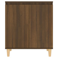 Credenza Rovere Marrone 60x35x70 cm in Legno Ingegnerizzato 815158