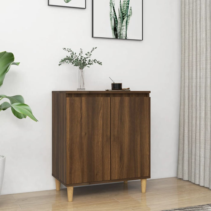 Credenza Rovere Marrone 60x35x70 cm in Legno Ingegnerizzato 815158