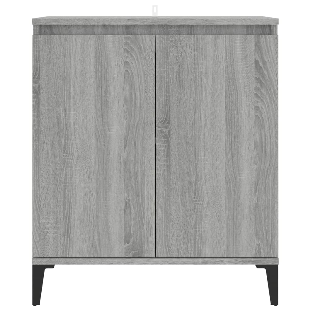 Credenza Grigio Sonoma 60x35x70 cm in Legno Ingegnerizzato cod mxl 25452