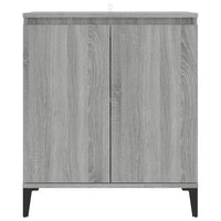 Credenza Grigio Sonoma 60x35x70 cm in Legno Ingegnerizzato cod mxl 25452