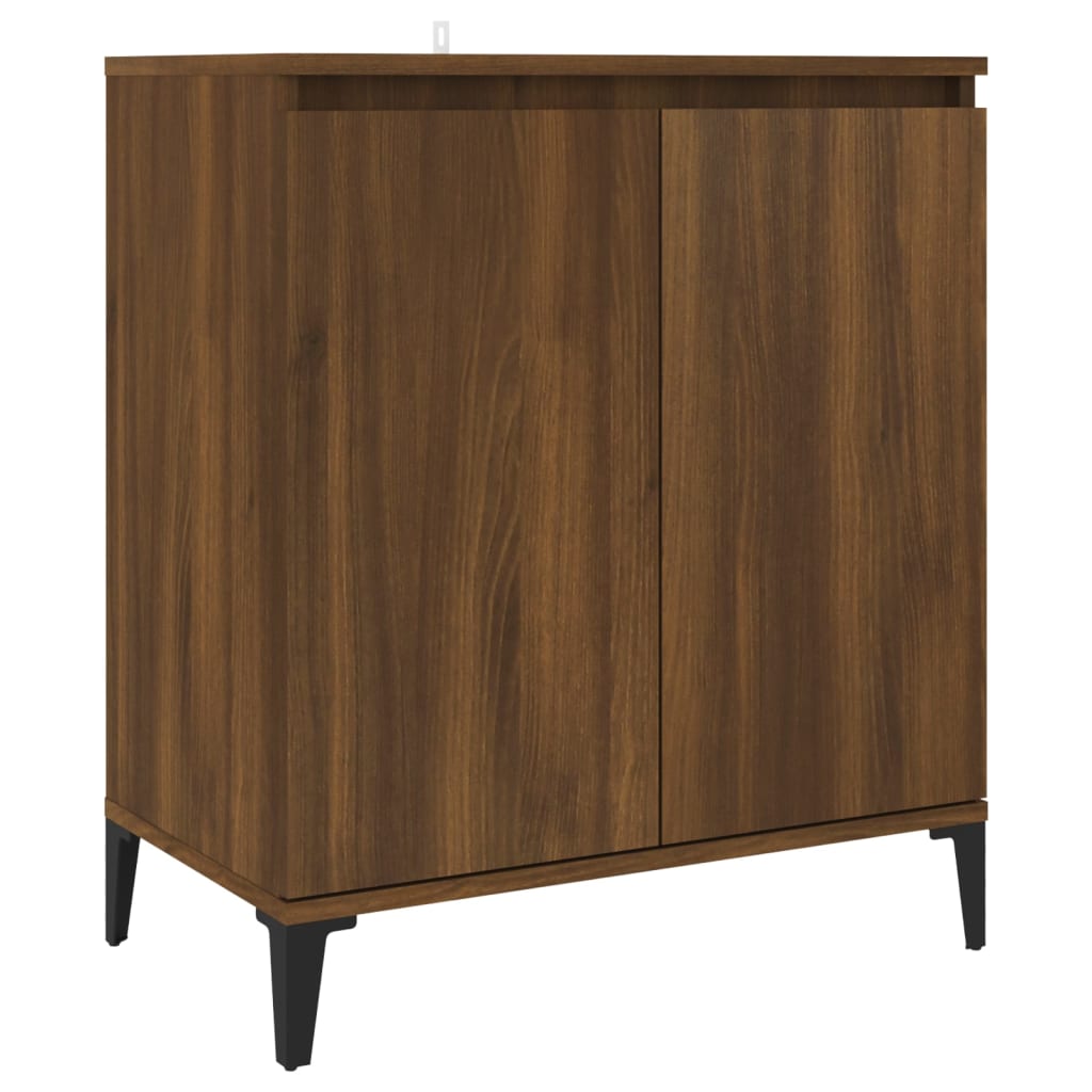 Credenza Rovere Marrone 60x35x70 cm in Legno Ingegnerizzato 815161