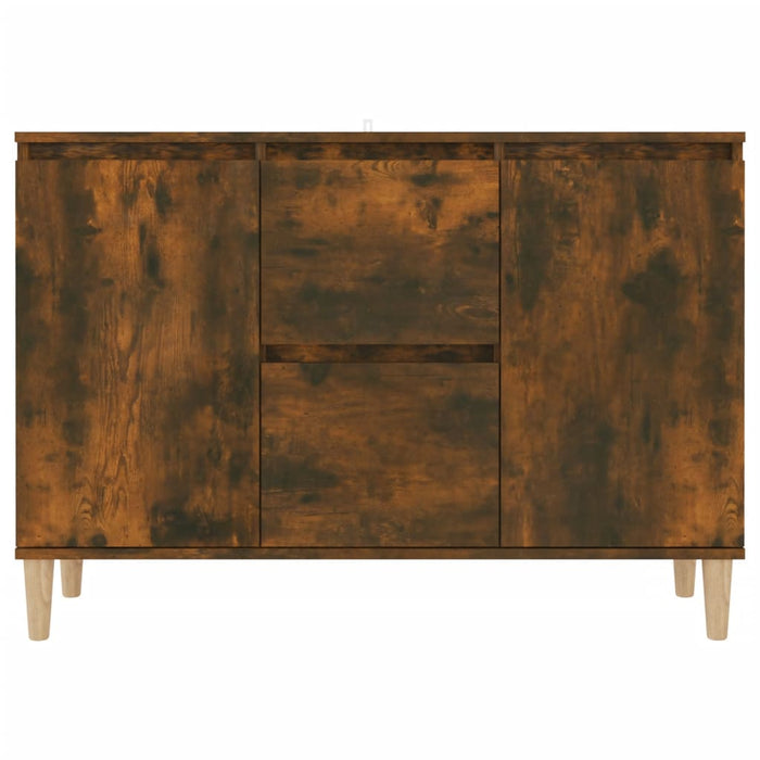 Credenza Rovere Fumo 103,5x35x70 cm in Legno Multistrato cod mxl 9945