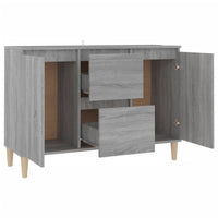 Credenza Grigio Sonoma 103,5x35x70 cm in Legno Ingegnerizzato cod mxl 65661