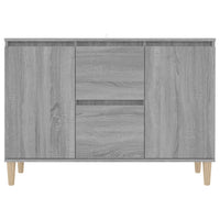 Credenza Grigio Sonoma 103,5x35x70 cm in Legno Ingegnerizzato cod mxl 65661