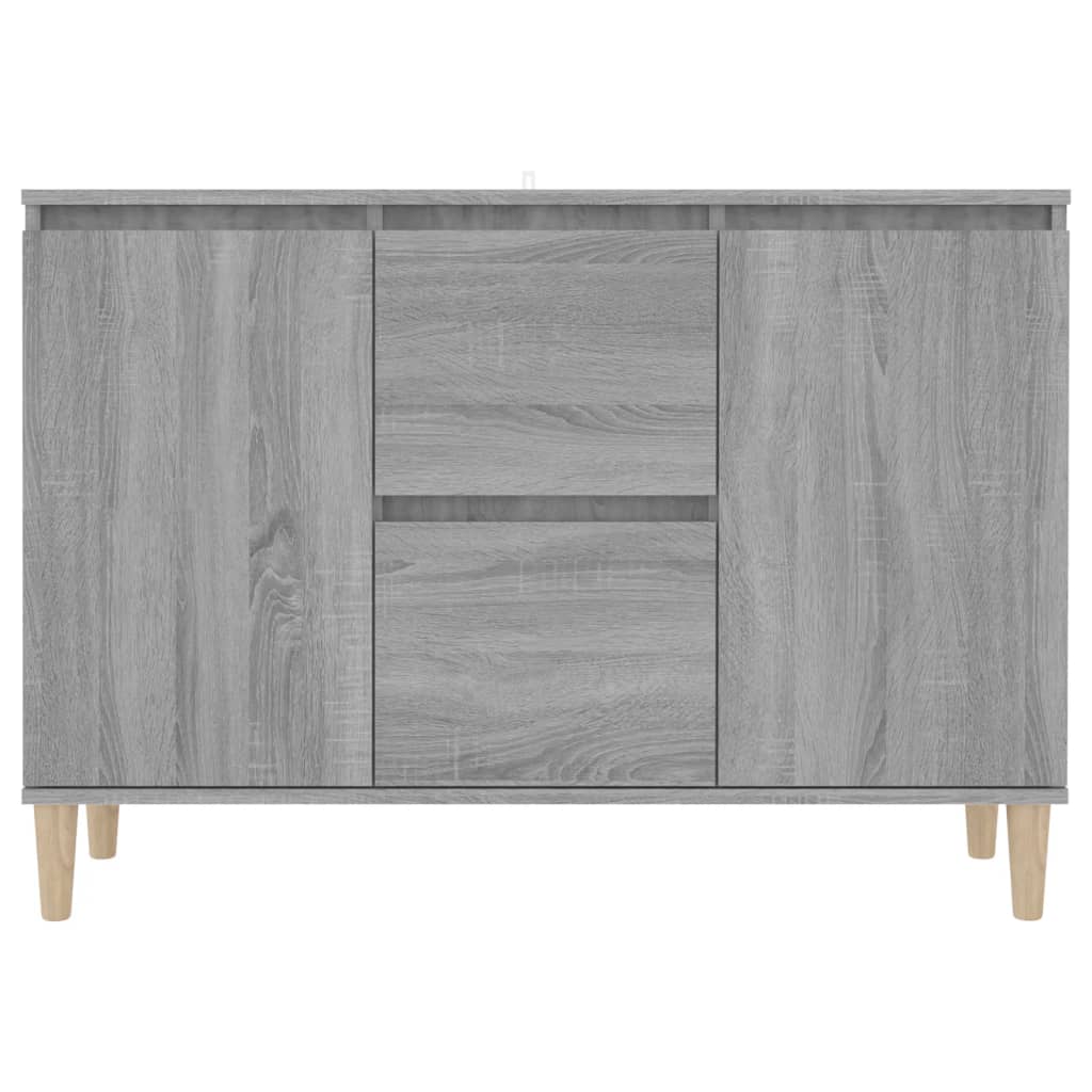 Credenza Grigio Sonoma 103,5x35x70 cm in Legno Ingegnerizzato 815163